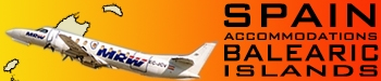 Spain BALEARICS Accomm. Delivery via Courier.